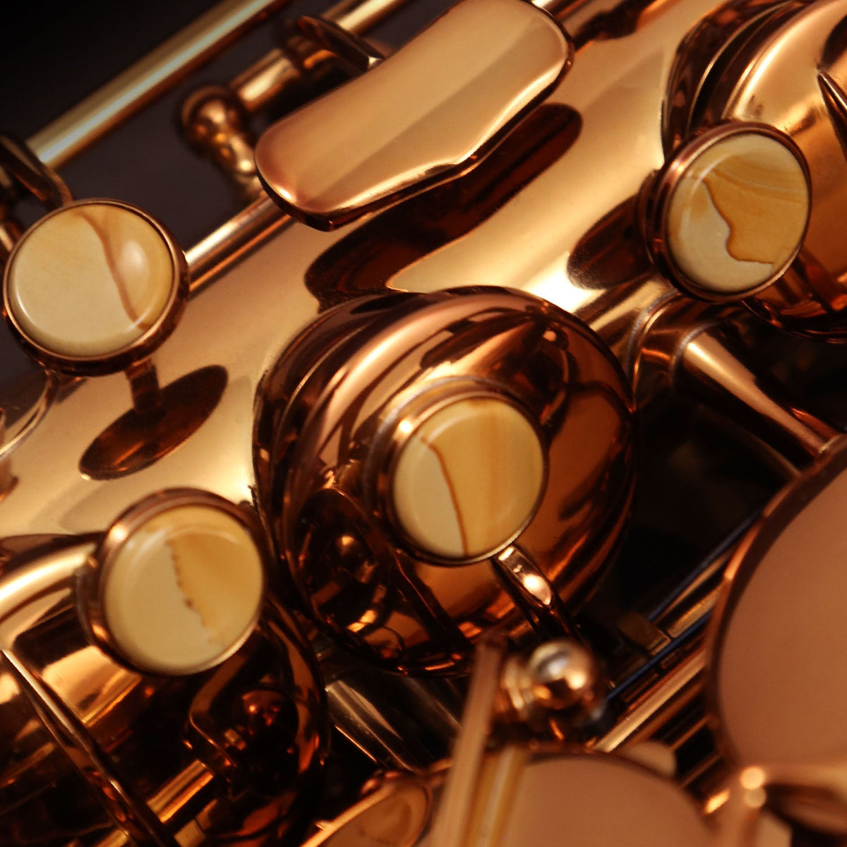 Cannonball AVR-L alto saxophones – Dark Amber Lacquer